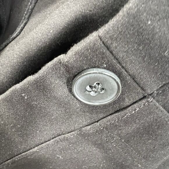 Betabrand Classic Dress Yoga Pants 2XL Long 33 inseam Ponte Knit Black Boot-Cut - Picture 9 of 11